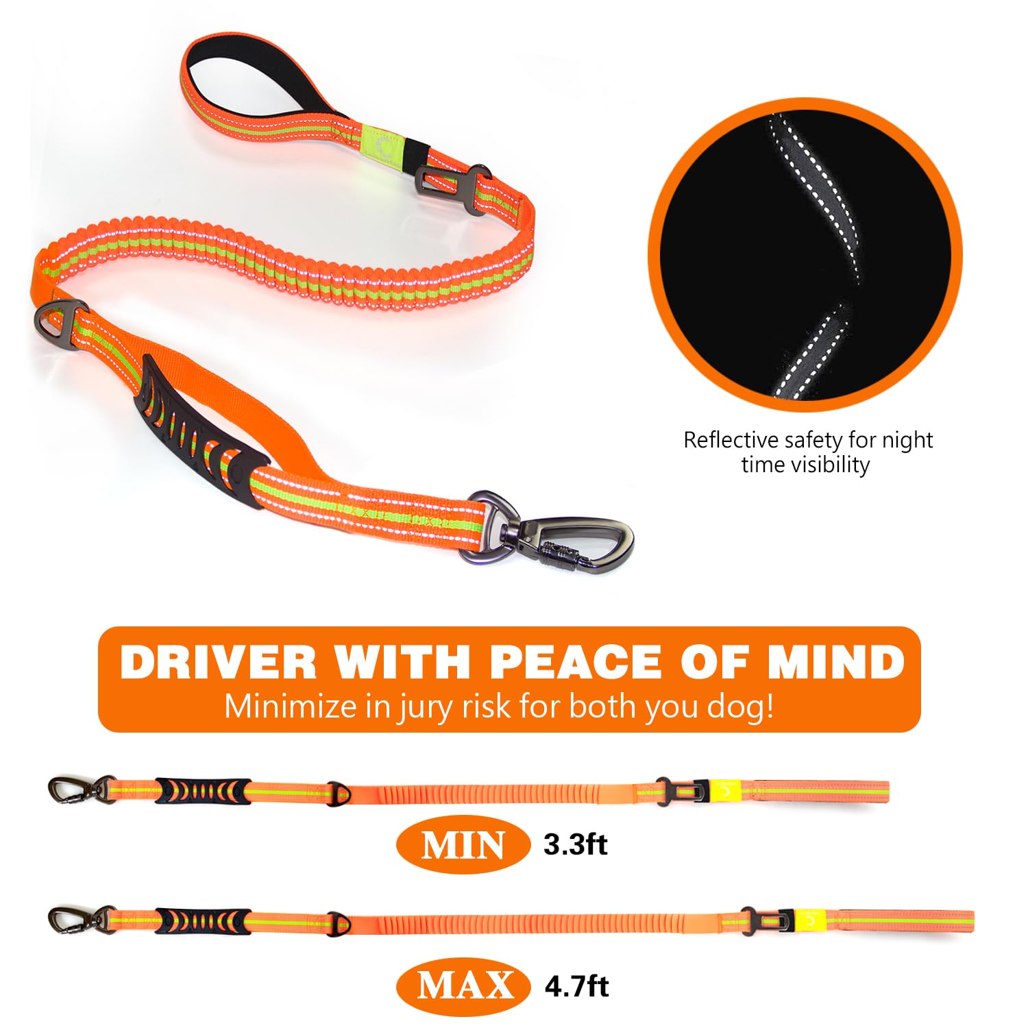 Fashion&cool cinturón de seguridad para coche, viaje seguro