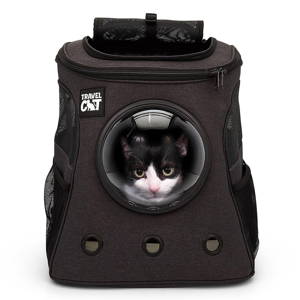 Fat Cat Mochila Gato cápsula burbuja para ver el entorno con seguridad.