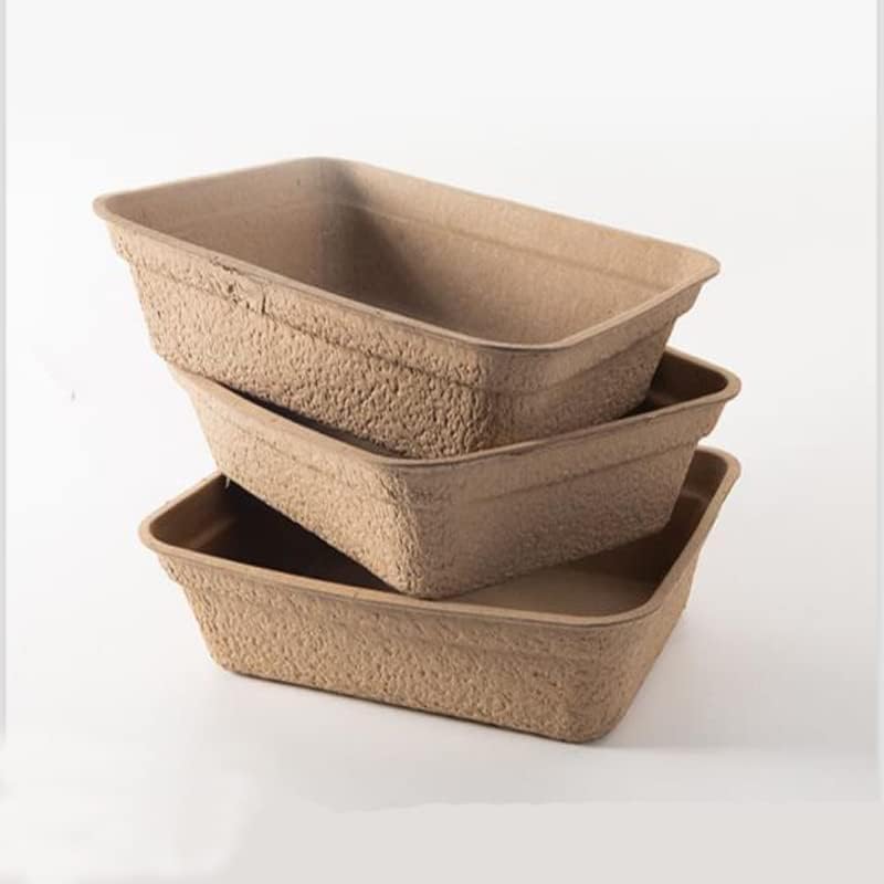 Fatdaa caja-arena-desechable-biodegradable, opción ecológica y liviana para el hogar.