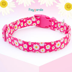 Collar Faygarsle con estampa floral, ideal para realzar el estilo de tu mascota