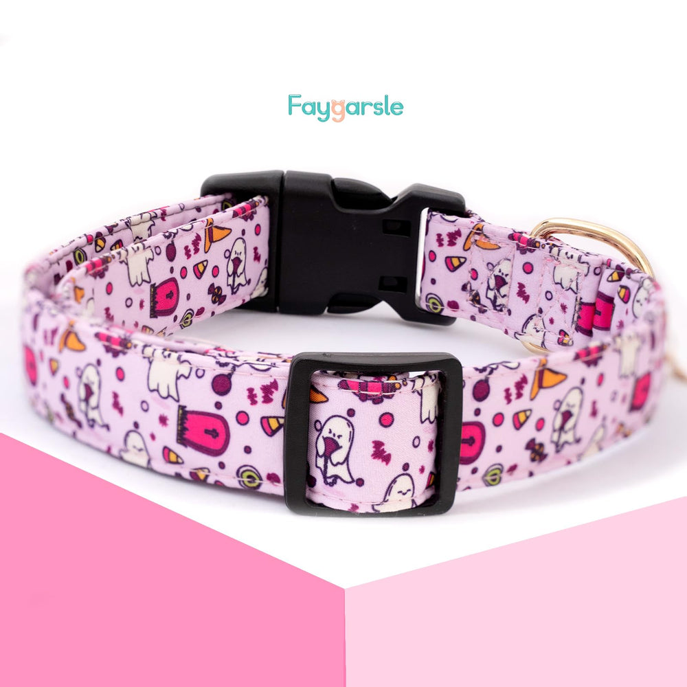 Collar Faygarsle ajustable con cierre plástico, fácil de poner y quitar.