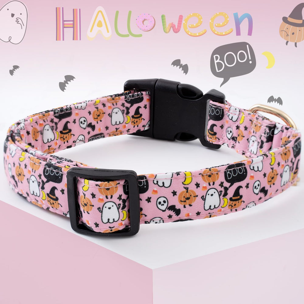 Faygarsle collar para perros con murciélagos, ideal para looks temáticos y fiestas.
