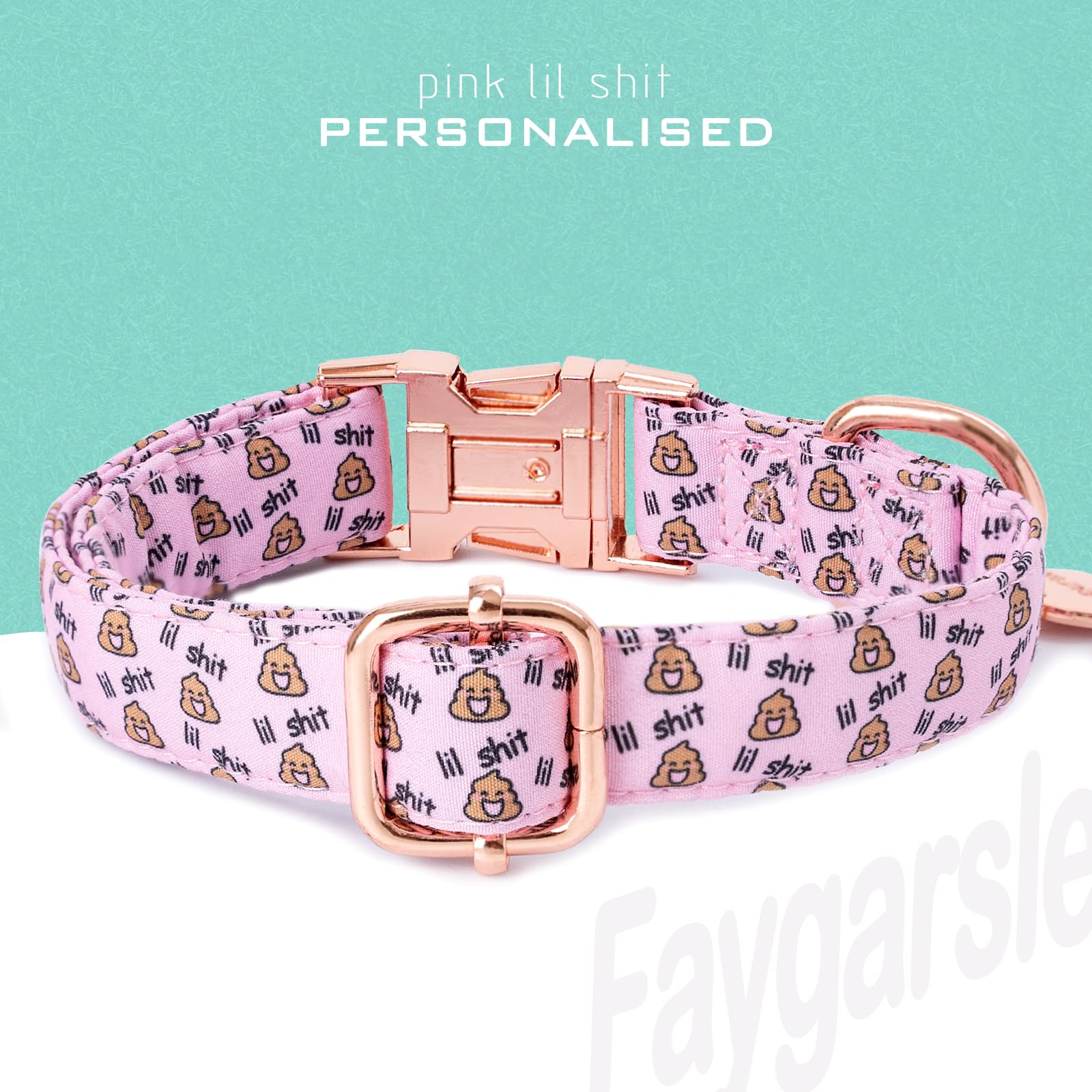 Faygarsle collar de materiales de alta calidad, visible resistencia para uso diario.