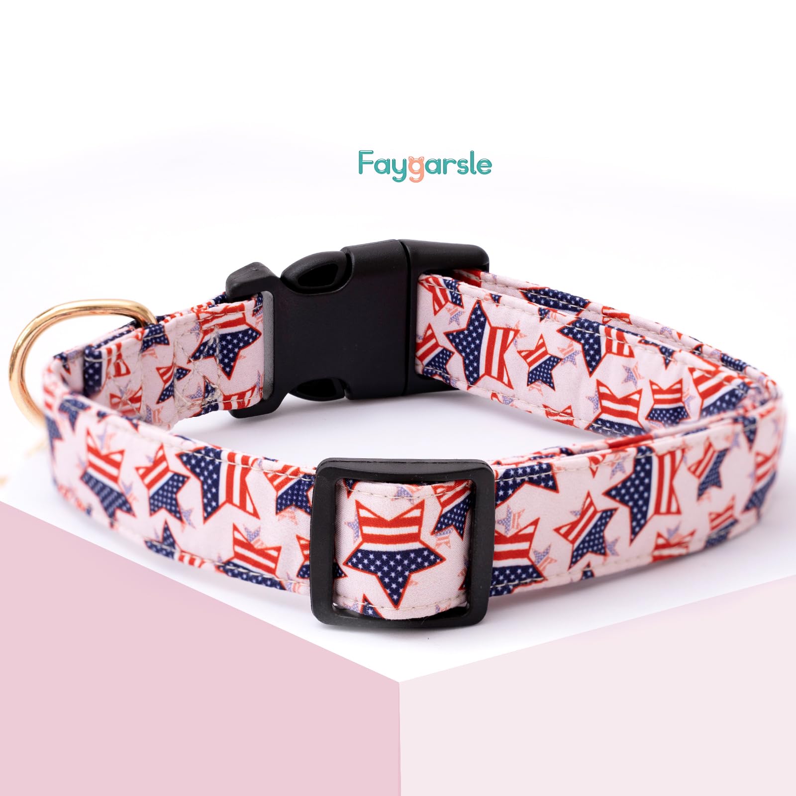 Collar Faygarsle en rosa y azul, estilo llamativo para celebraciones.