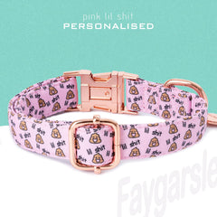 Faygarsle collar rosa de material duradero para uso diario.