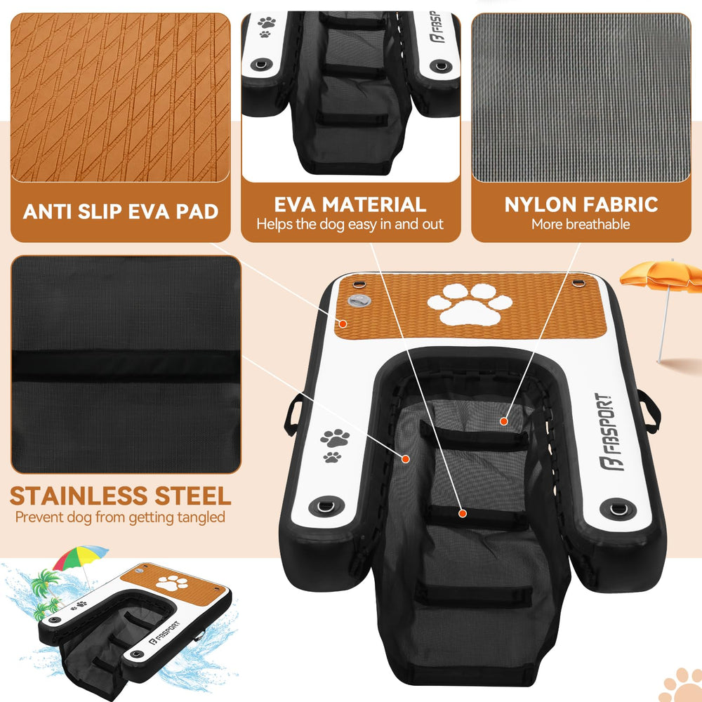 FBSPORT superficie antideslizante mejora seguridad al subir