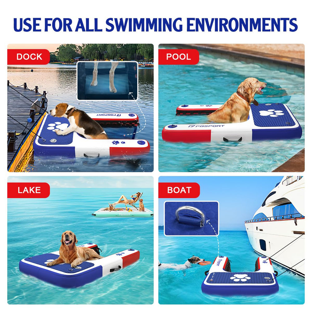 FBSPORT entrada fácil al agua para perros
