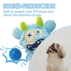 FCCUM juguete perro diseño lindo, azul, favorece fotos divertidas durante el juego.