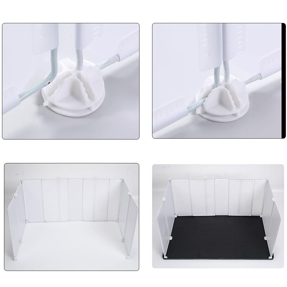 Conjunto modular FDSDEFEN con paneles y conectores para ajustar