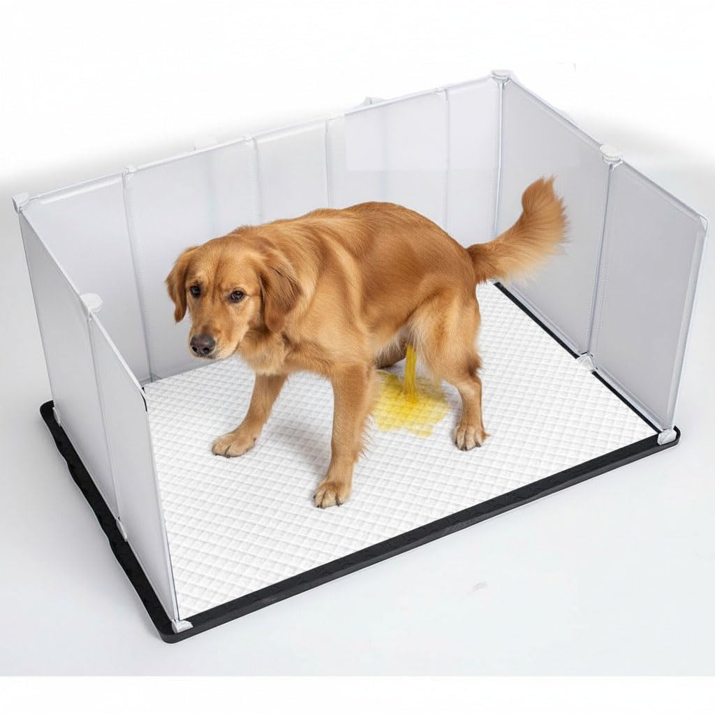 Protector anti salpicaduras FDSDEFEN para caja de perros evita derrames
