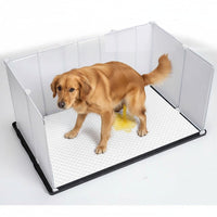 Protector anti salpicaduras FDSDEFEN para caja de perros evita derrames