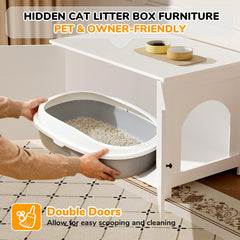 Fecuria: caja para gatos de madera resistente y duradera.