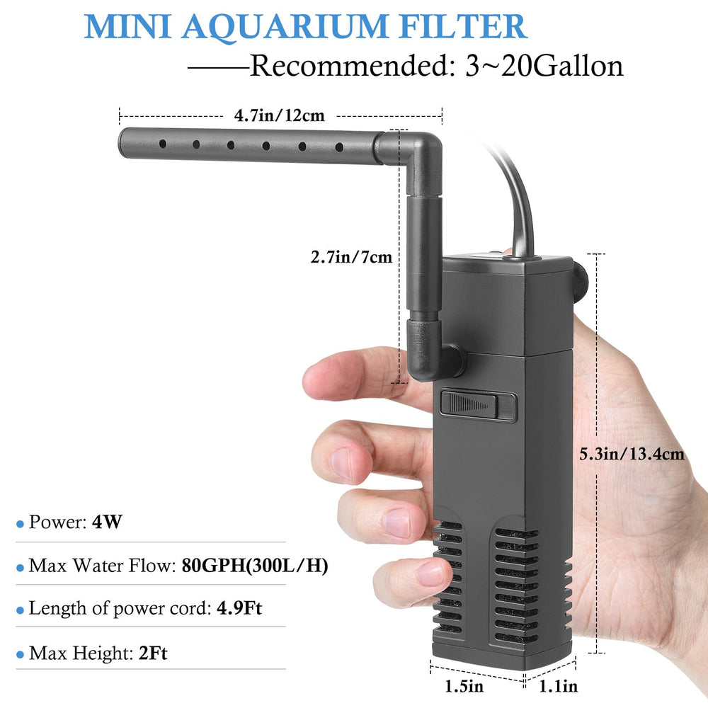 FEDOUR barra de chorro para acuario favorece filtración y oxigenación suave