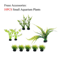 FEDOUR Roca decorativa para acuario, realista y atractiva.