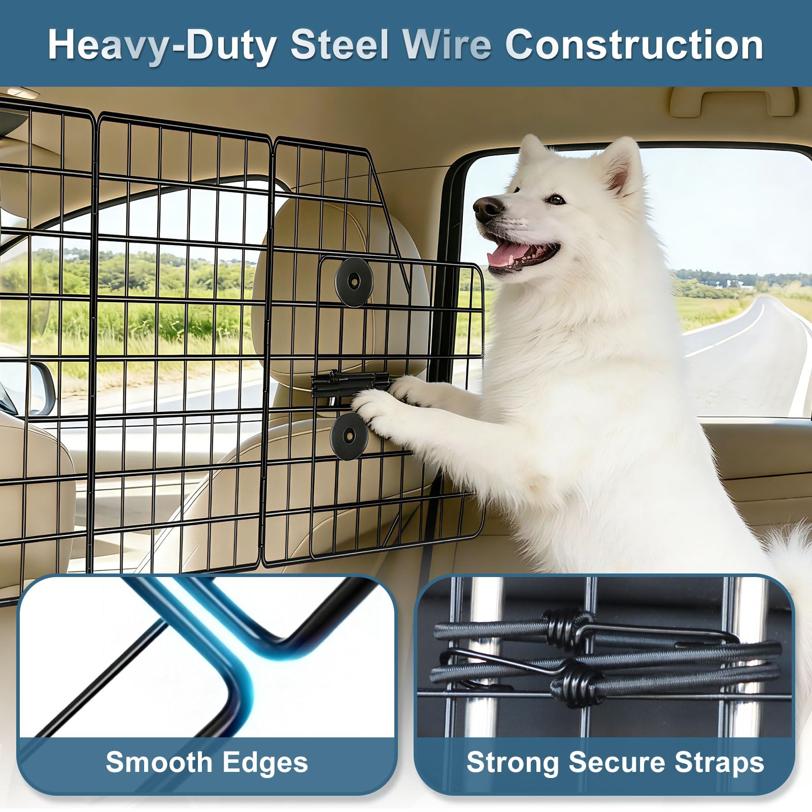 FEED GARDEN barrier straps and lock knobs ensure steady anchoring during drives.