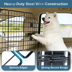 FEED GARDEN barrier straps and lock knobs ensure steady anchoring during drives.