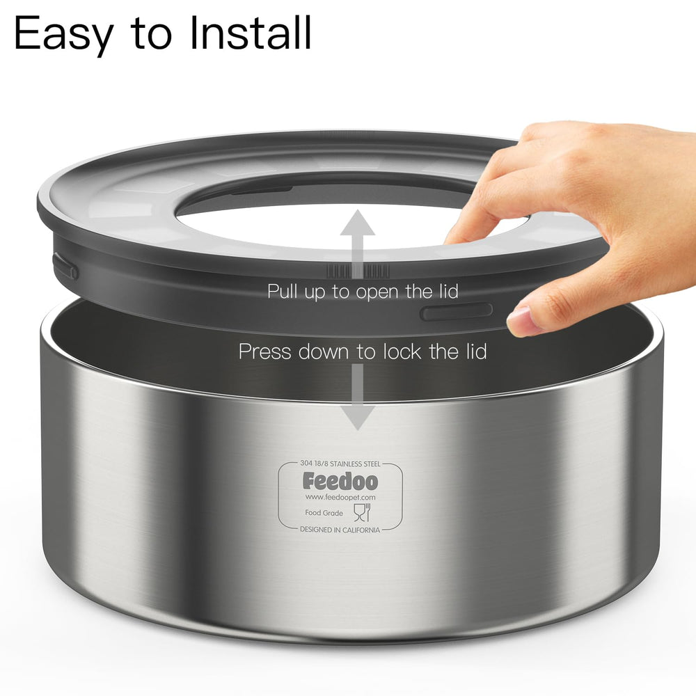 Feedoo limpieza fácil, apto para lavavajillas