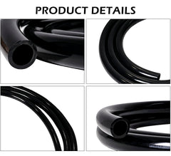 Feelers tubo PVC negro para riego: uso ligero y flexible.