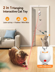 FEELNEEDY: juguete interactivo con pluma y ratón para juego autónomo