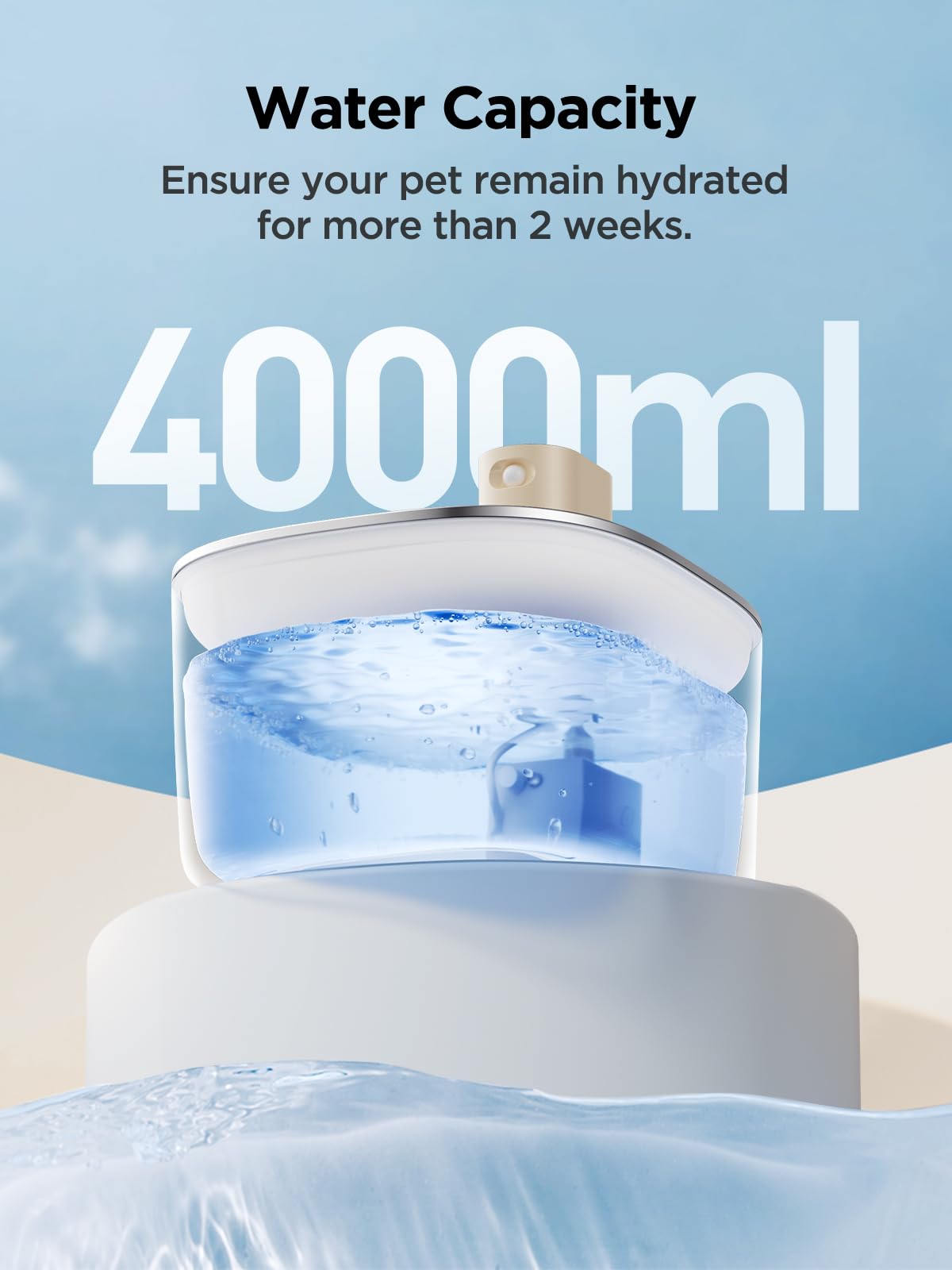 FEELNEEDY filtracion 5 capas mantiene agua limpia y fresca