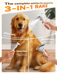 FEELNEEDY cepillo para perros, lado de 23 dientes, corta nudos difíciles con suavidad.