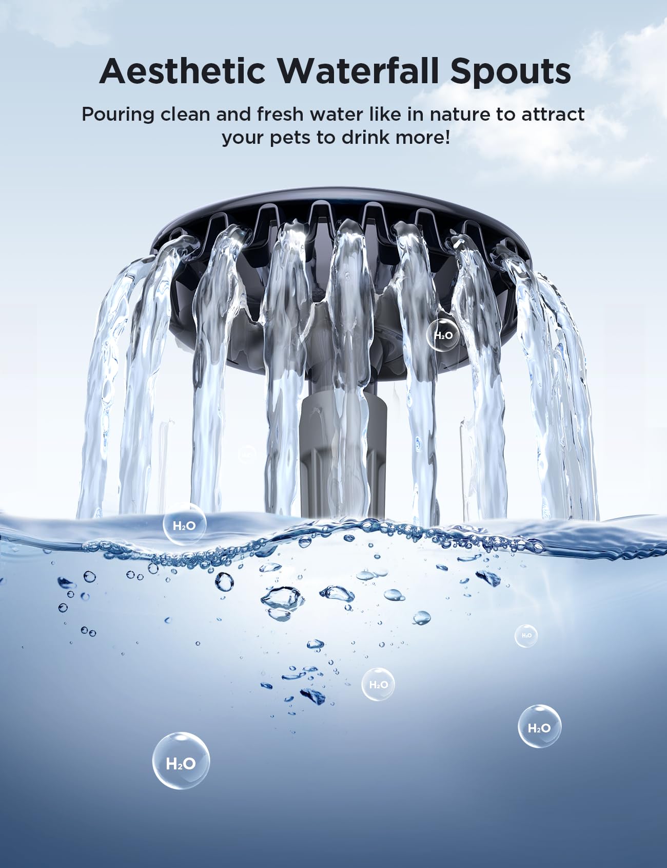 FEELNEEDY: filtración de 4 capas con carbón de coco e intercambio iónico para agua más limpia.