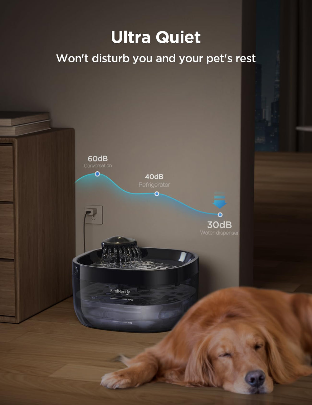 FEELNEEDY: apta para hogares con varias mascotas y diferentes mascotas.