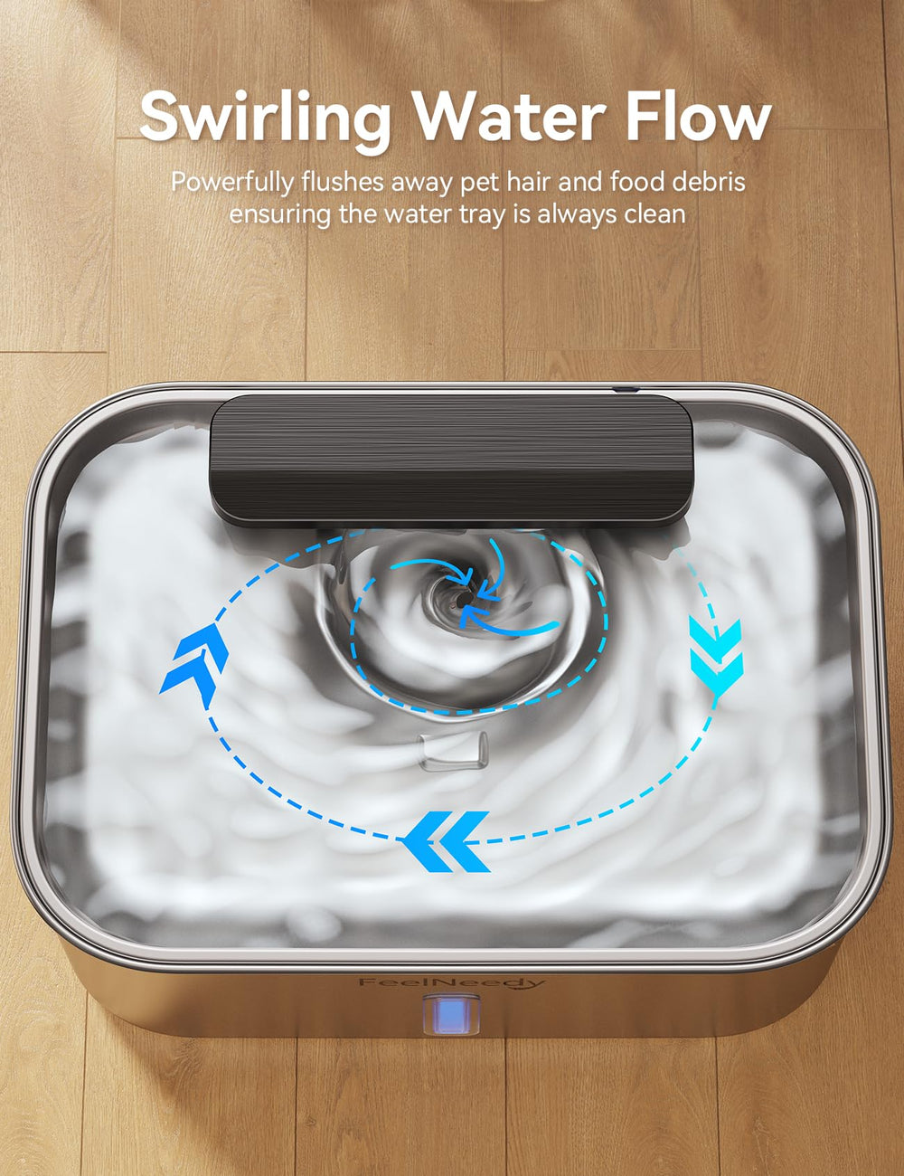 La FEELNEEDY ventana-nivel-agua facilita verificar el nivel de agua.