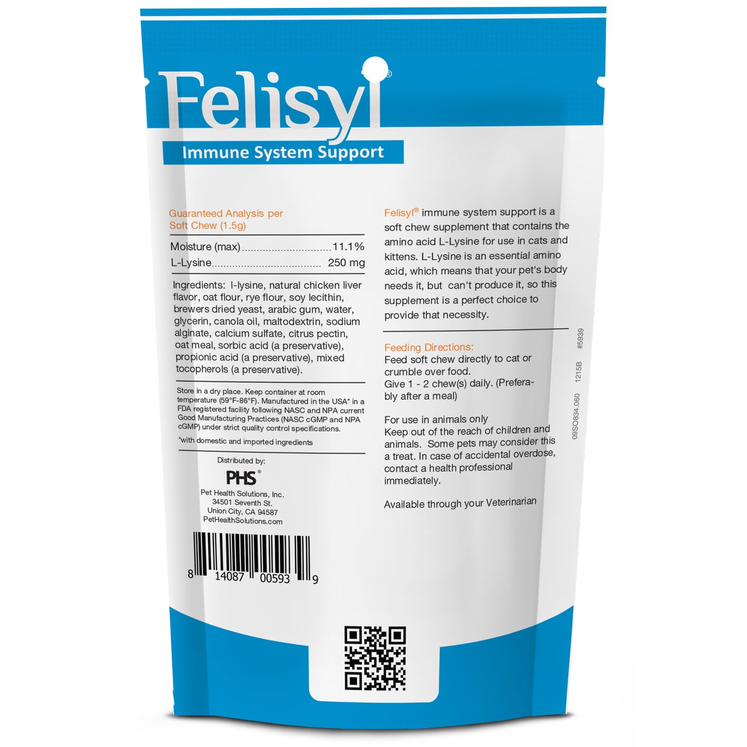 Felisyl lisina aminoácido, ingredientes naturales para tejido sano.