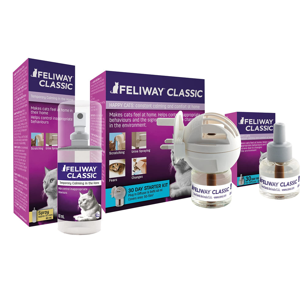 FELIWAY Classic detalle de etiqueta mostrando uso seguro en casa
