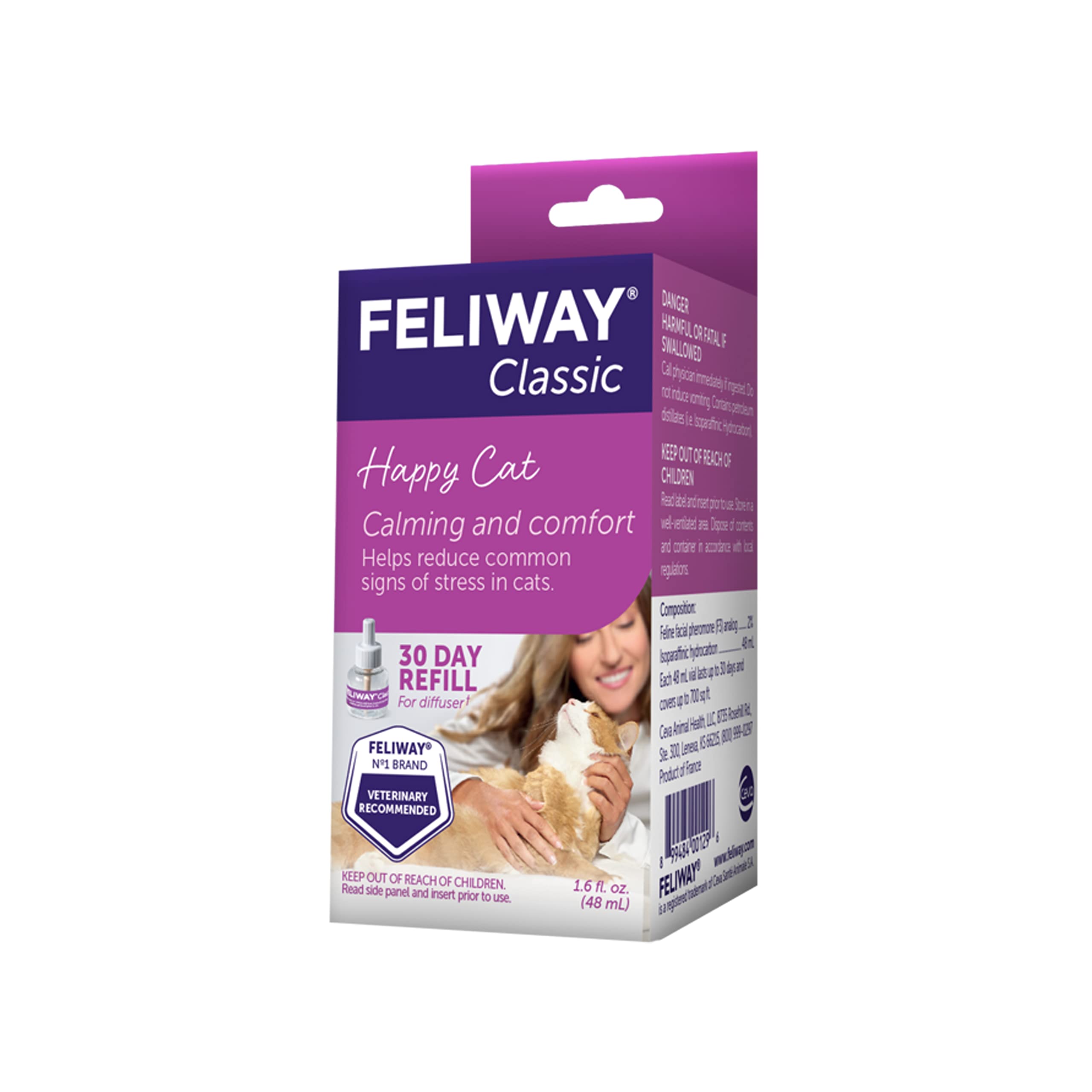 FELIWAY Classic recambio de 48 ml para uso diario