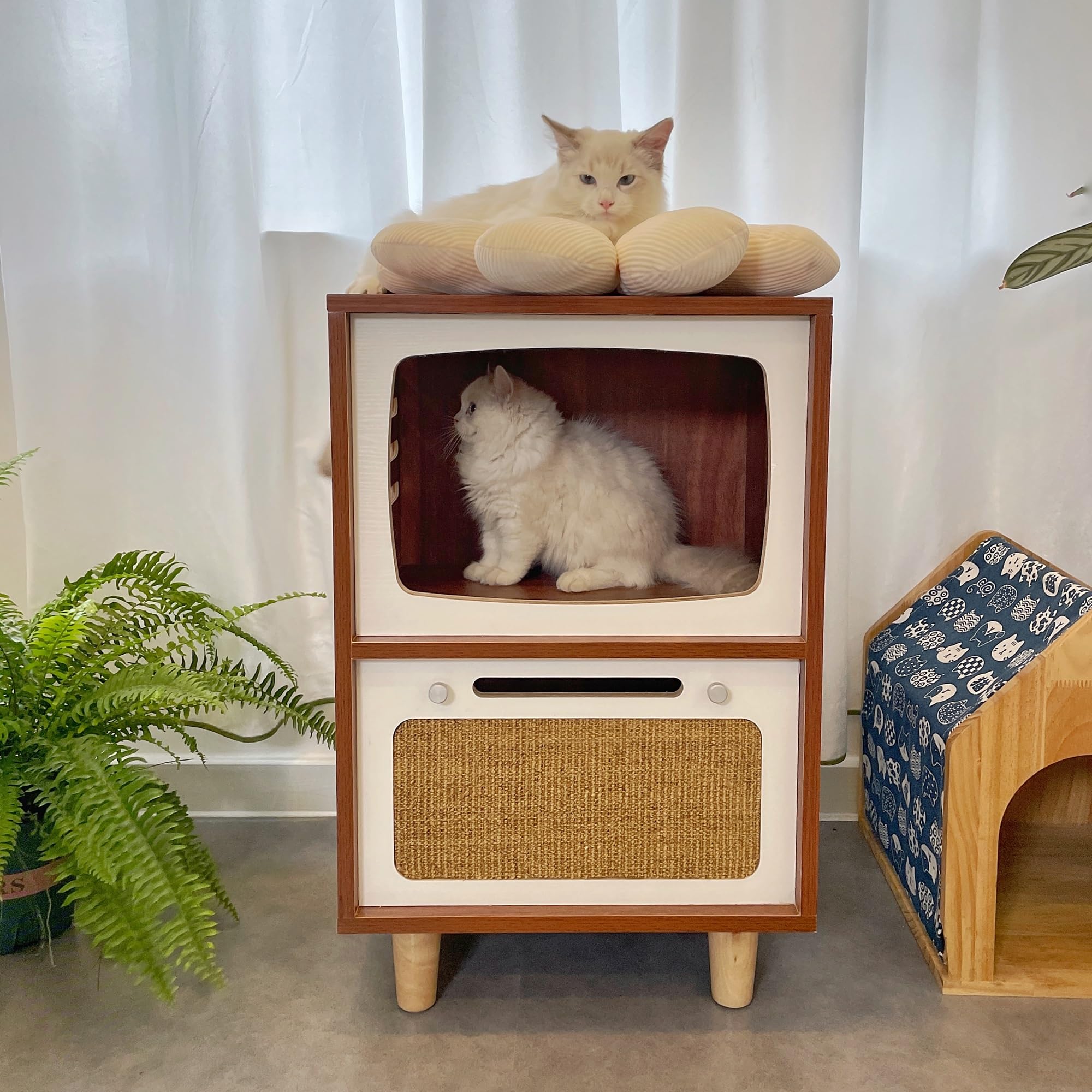 Felixir instalación fácil mueble-gato, montaje rápido sin complicaciones.