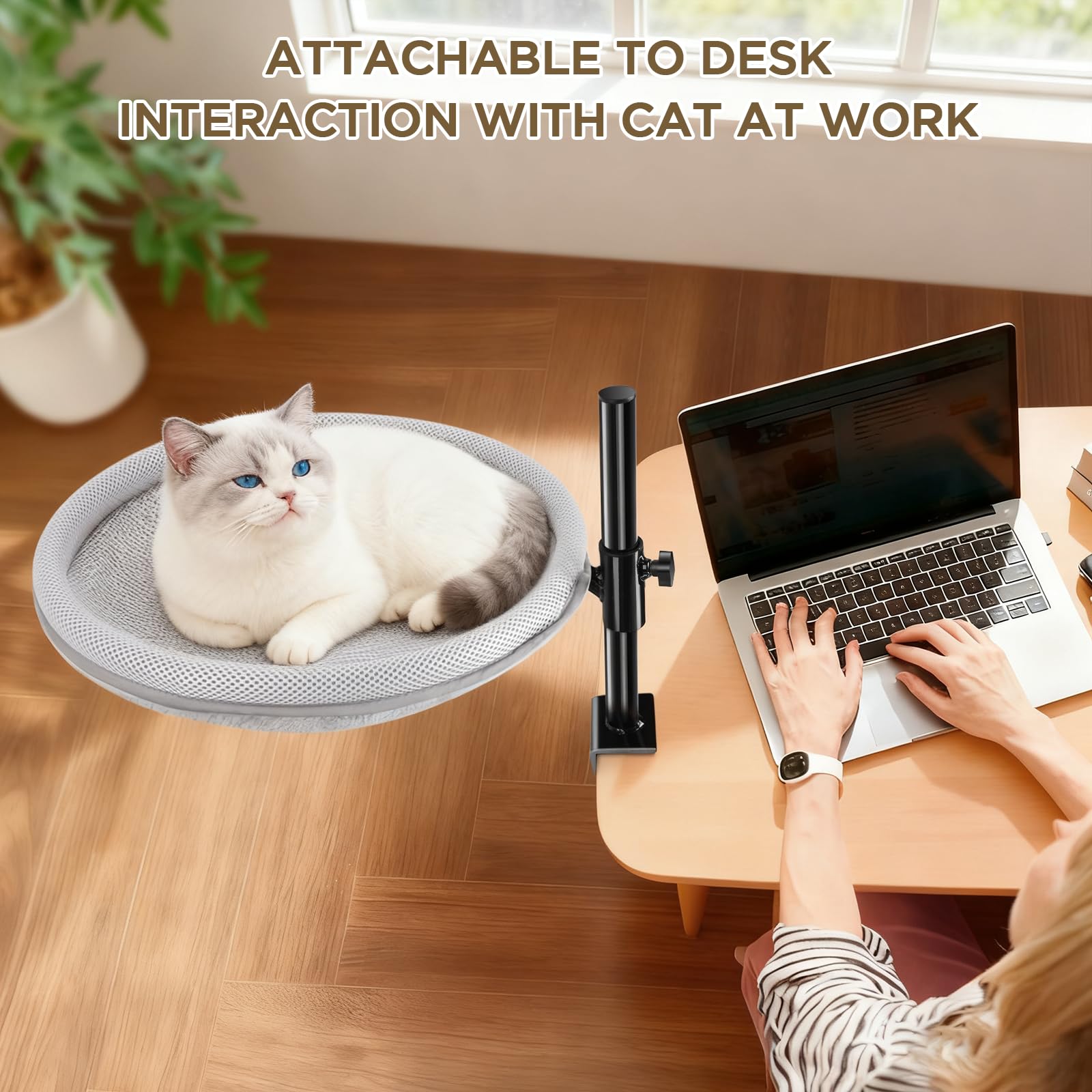Felixora cama de gato con dos tejidos para todo el año