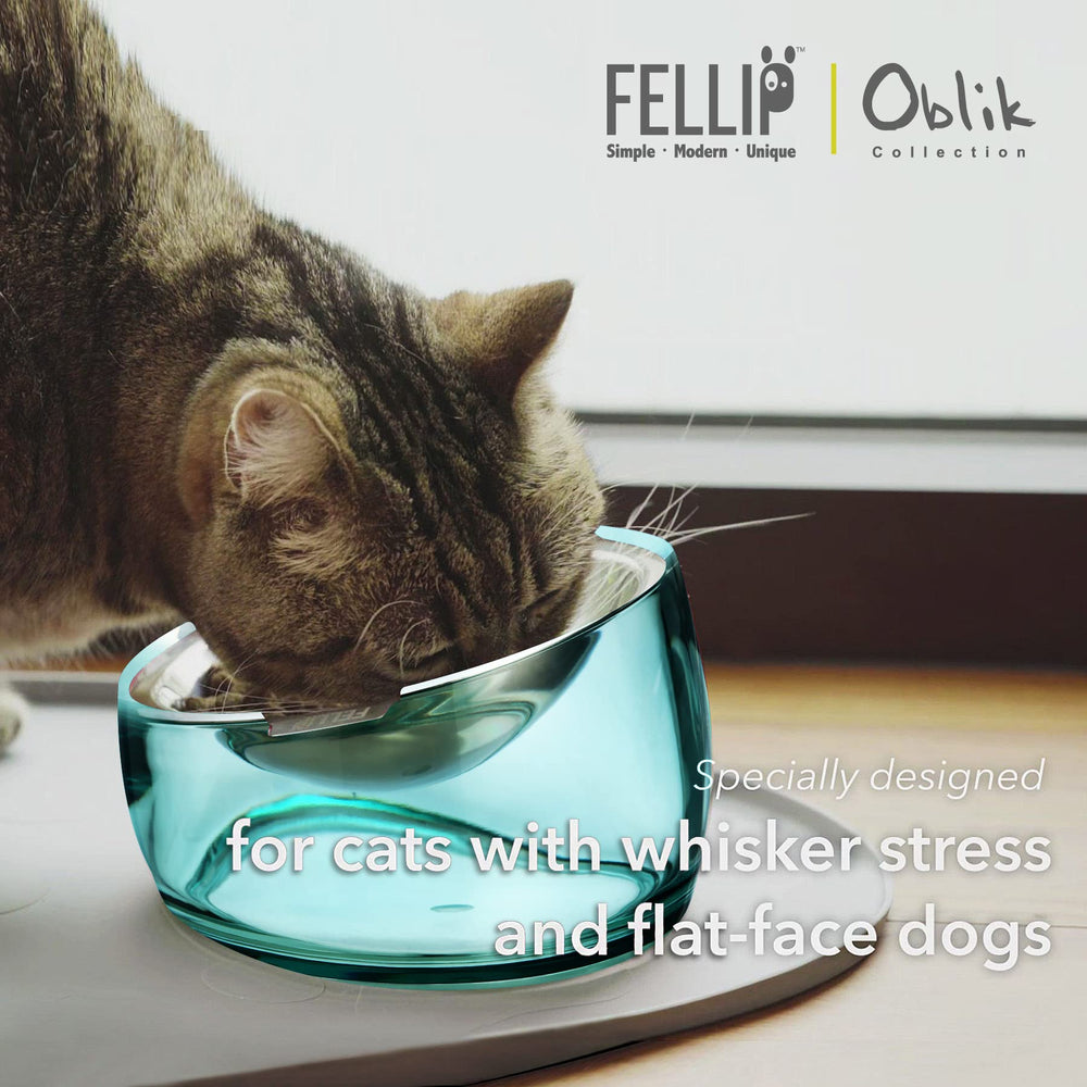 Felli Oblik: soporte 15° elevado mejora la postura al comer.