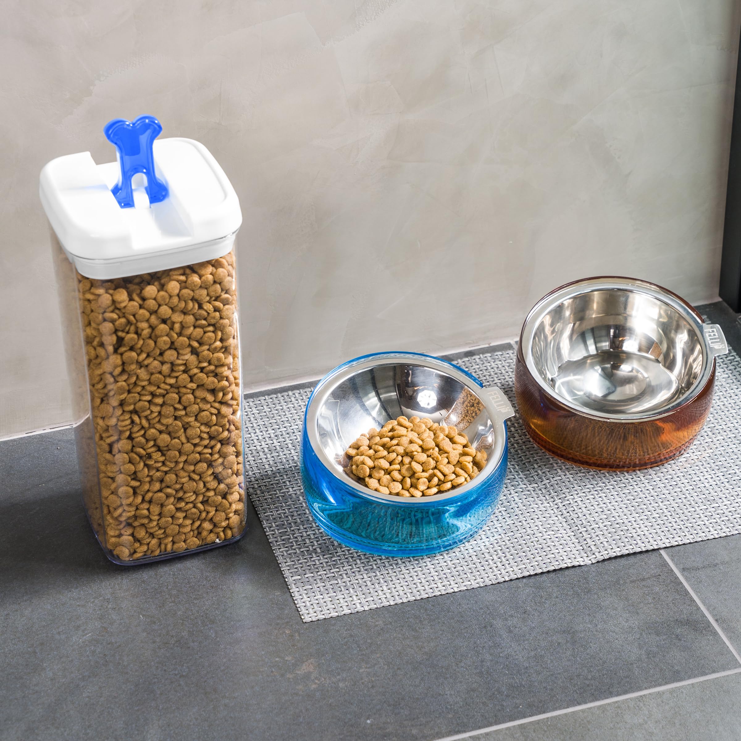 Felli Pet Oblik capacidad 0,5 tazas ideal para porciones controladas