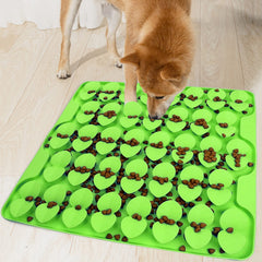 Femont Snuffle Mat grande para perros en uso diario, facilita una alimentación más lenta.