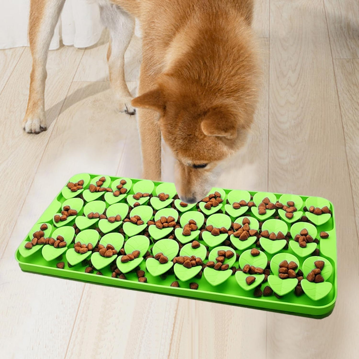 Alfombra Snuffle Femont para perros y gatos, enfoque comida lenta y juego olfativo