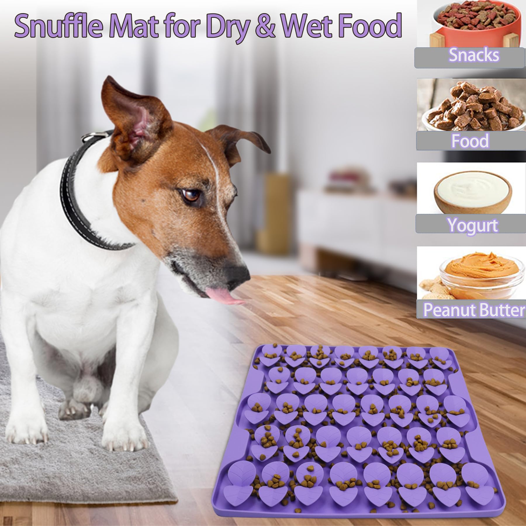 La silicona de grado alimentario del Femont Snuffle Mat es segura.