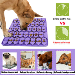 Femont Snuffle Mat con ventosas 132 para adherirse al suelo.