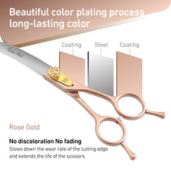 Acabado rosa-oro brillante de Fenice Peak, aspecto premium y duradero.