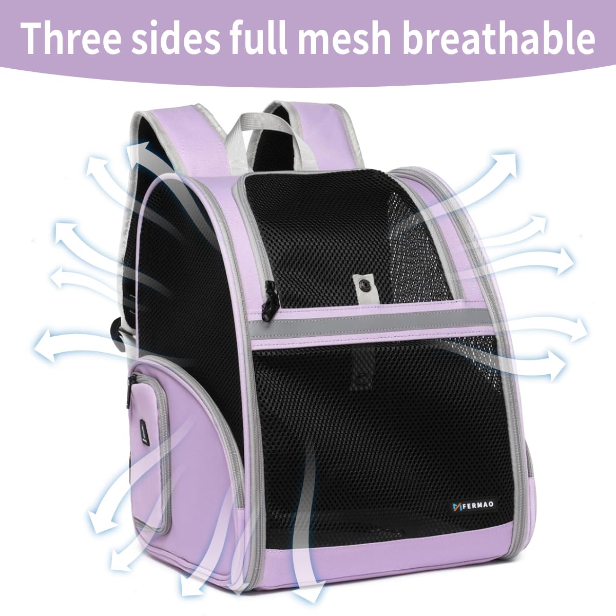 FERMAO mochila con accesos triple para facilitar entrada y salida