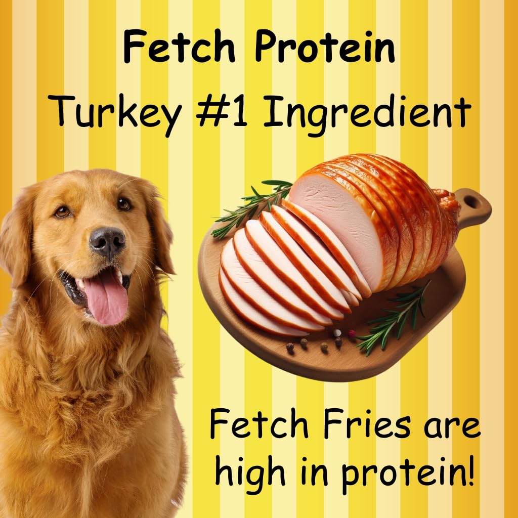Fetch Fries: golosinas de batata para sabor y energía.