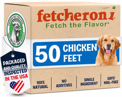 Patas de pollo Fetcheroni premium para perros, snack natural