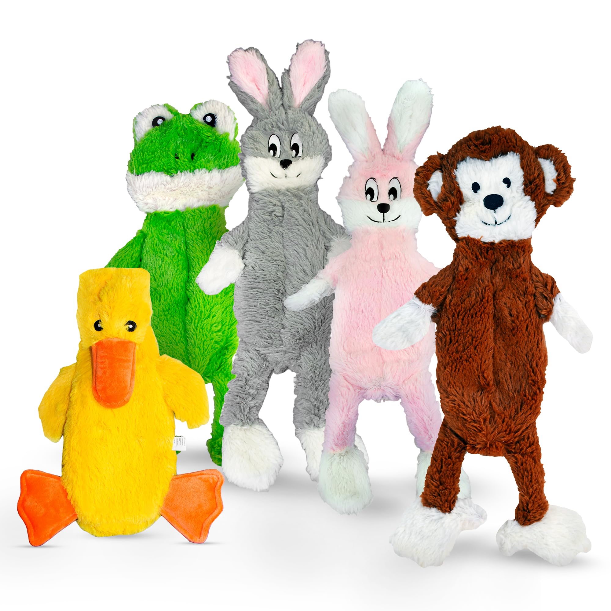 Juguete plano sin relleno de FGA MARKETPLACE, ideal para morder sin desorden.