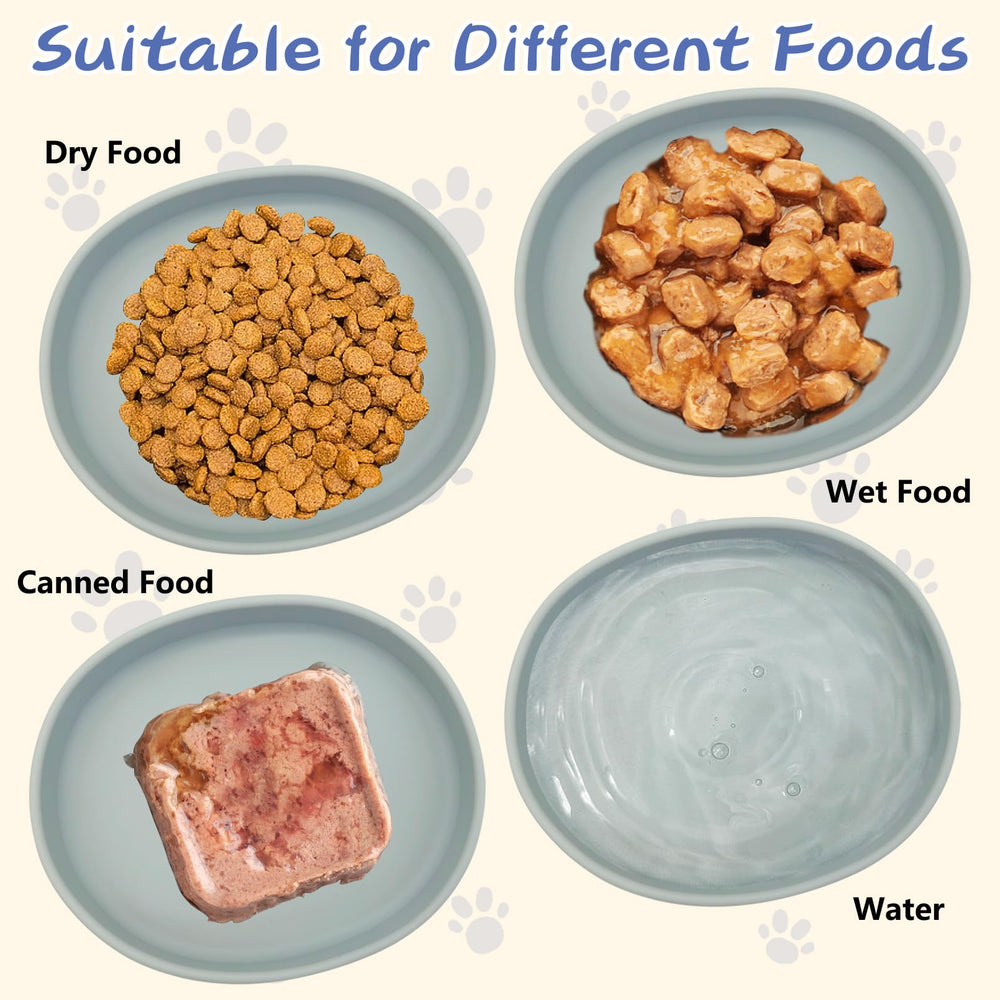 Cuenco FHiny anti-bigotes facilita comer a gatos de cara plana.