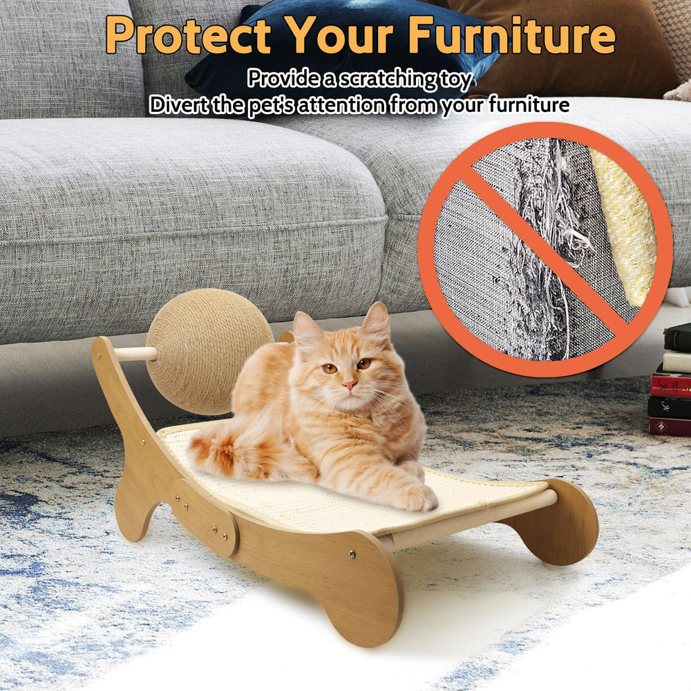Fhiny diseño ergonómico y bajo perfil para mayor comodidad del felino.