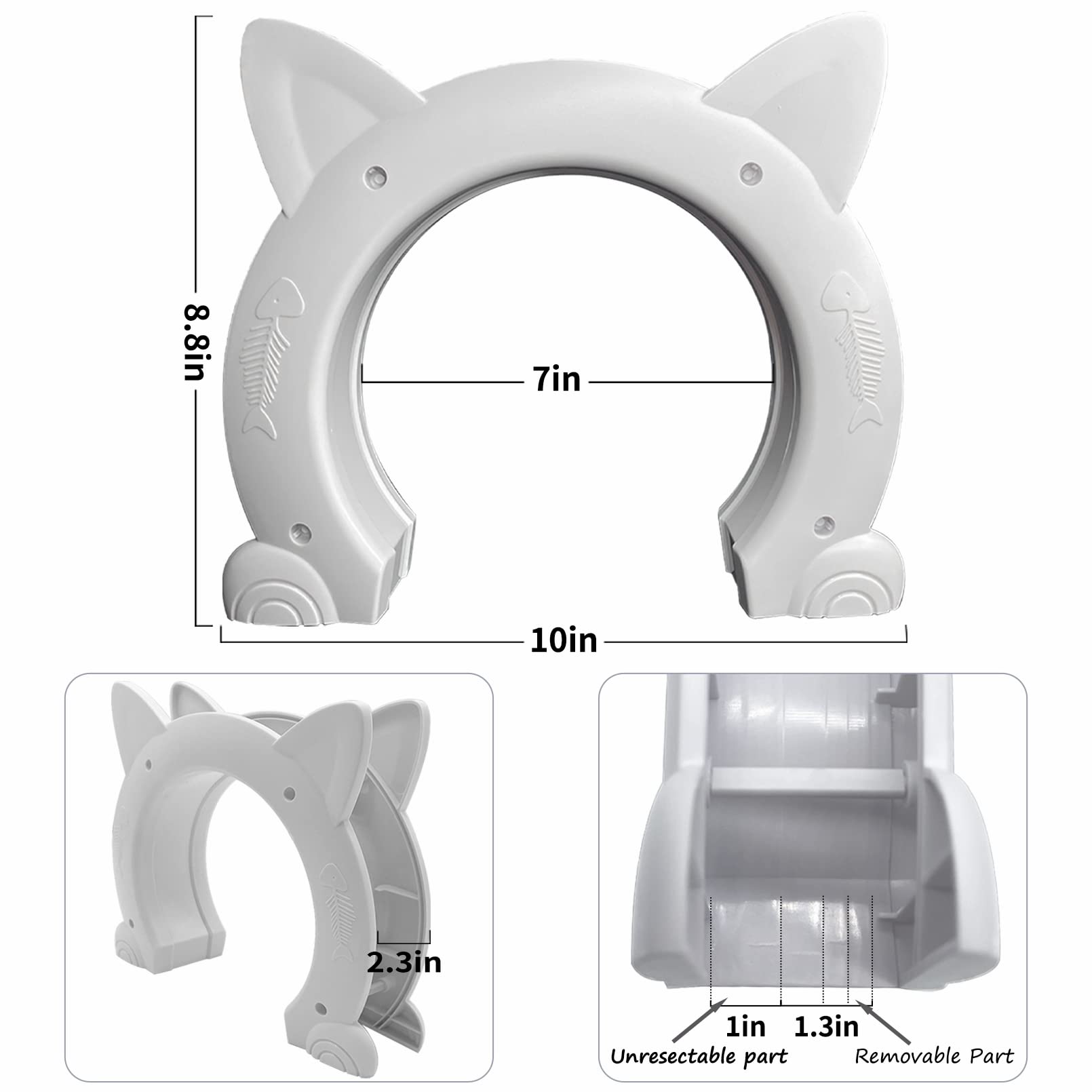 Fhiny instalar-puerta-gato: instalación rápida con herramientas básicas.