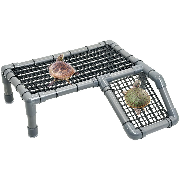 Fhiny plataforma tortugas tomar sol, descanso cómodo al aire libre.