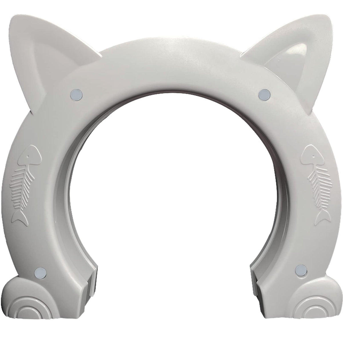 Fhiny puerta-gato interior sin-tira: paso cómodo para gatos en cualquier habitación.