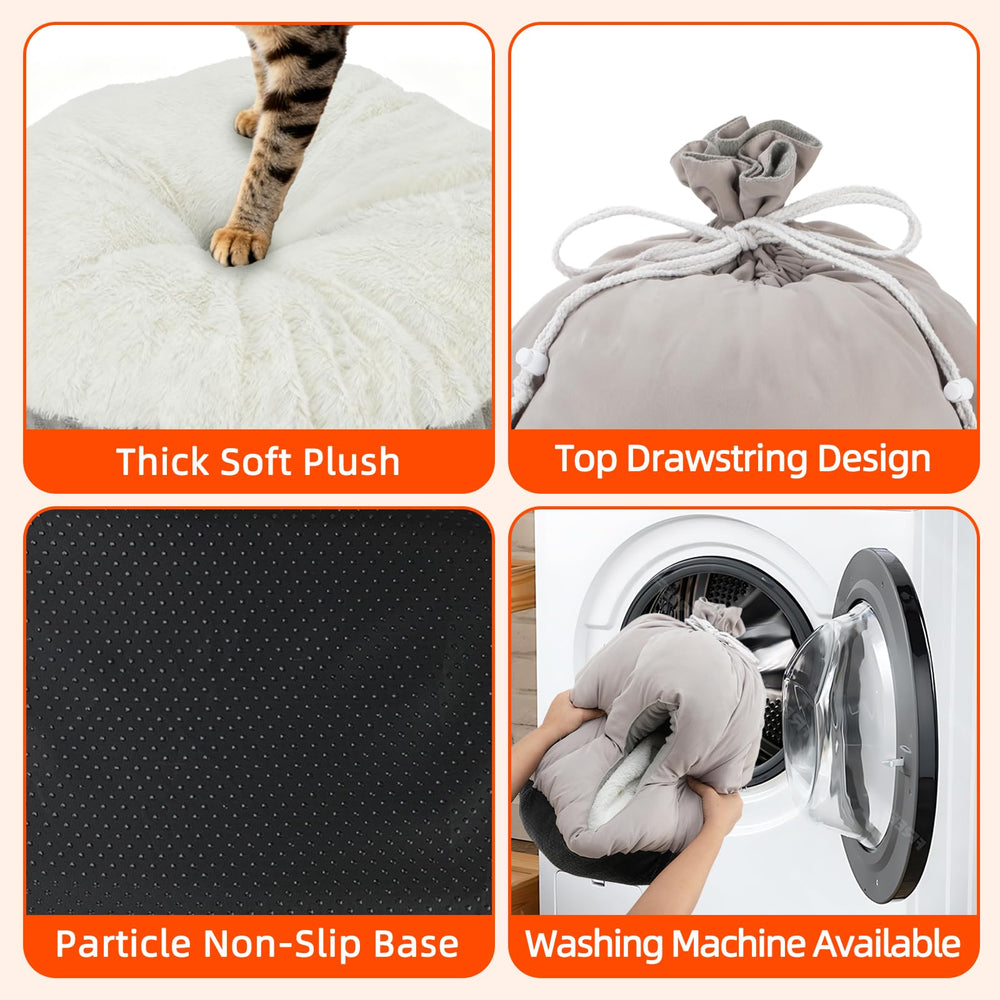 Funda lavable de la cama para gatos FHTONGE facilita la limpieza